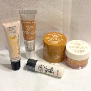 Bath & Body Works - VANILLA LIP CARE SET - NWT
